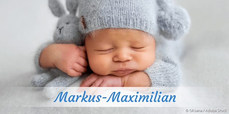 Baby mit Namen Markus-Maximilian