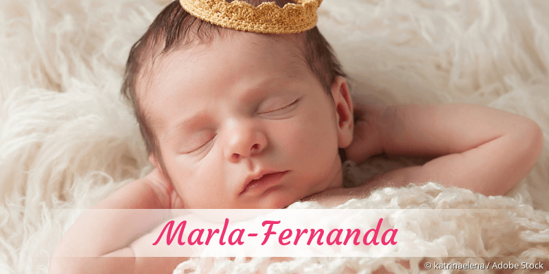 Baby mit Namen Marla-Fernanda