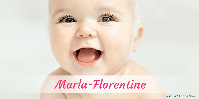 Baby mit Namen Marla-Florentine