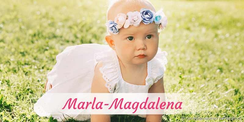 Baby mit Namen Marla-Magdalena
