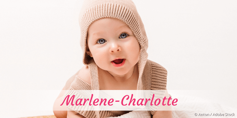 Baby mit Namen Marlene-Charlotte
