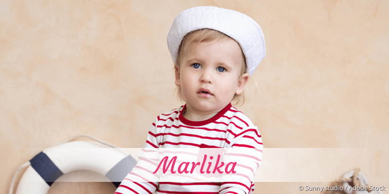 Baby mit Namen Marlika
