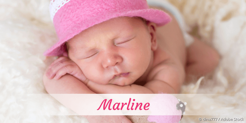 Baby mit Namen Marline