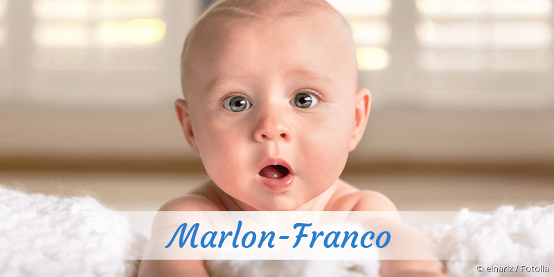 Baby mit Namen Marlon-Franco