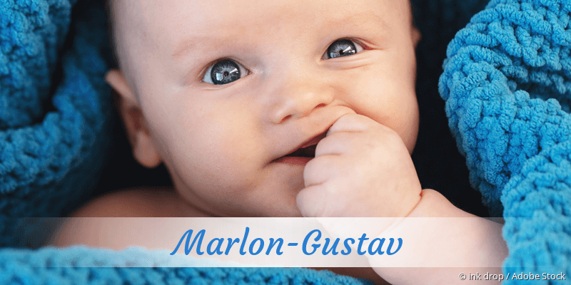 Baby mit Namen Marlon-Gustav