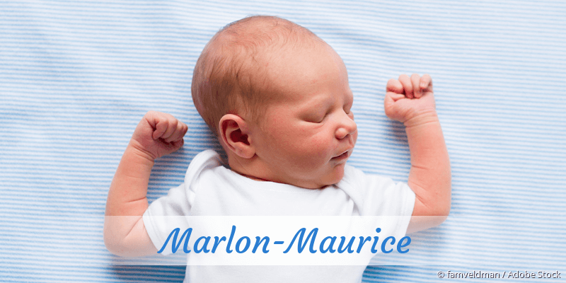 Baby mit Namen Marlon-Maurice