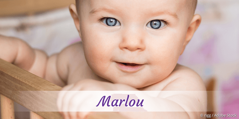 Baby mit Namen Marlou