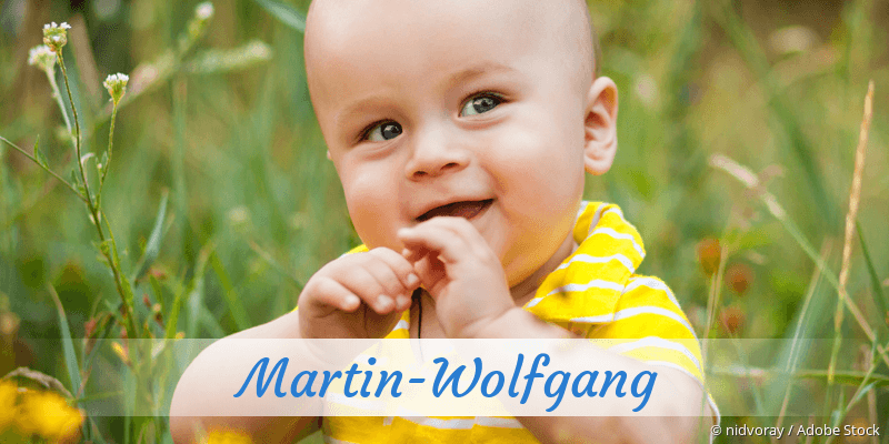 Baby mit Namen Martin-Wolfgang