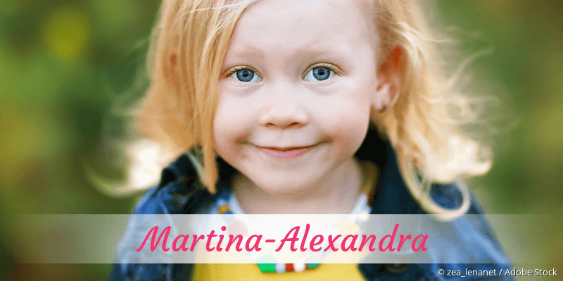 Baby mit Namen Martina-Alexandra