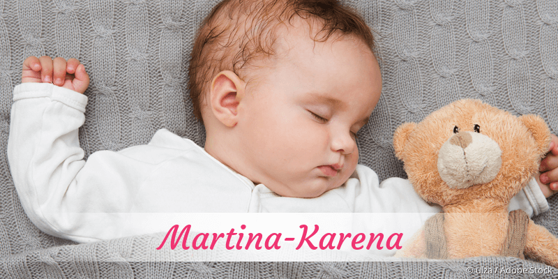 Baby mit Namen Martina-Karena