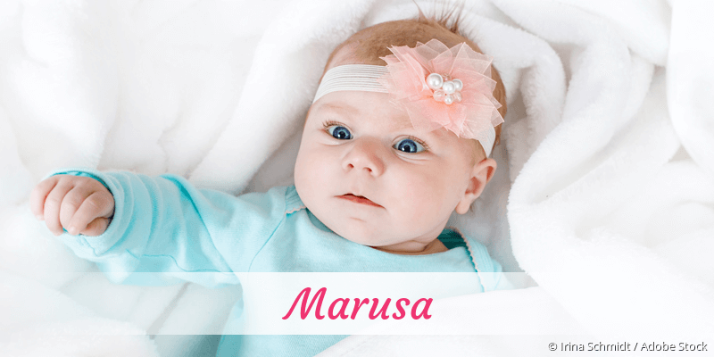 Baby mit Namen Marusa