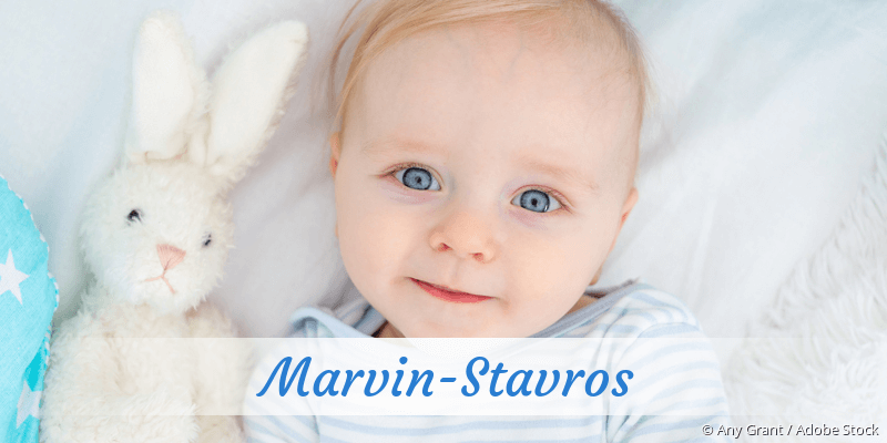 Baby mit Namen Marvin-Stavros
