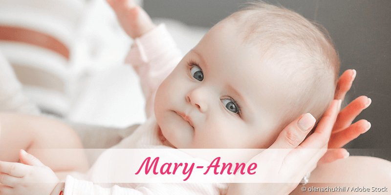 Baby mit Namen Mary-Anne