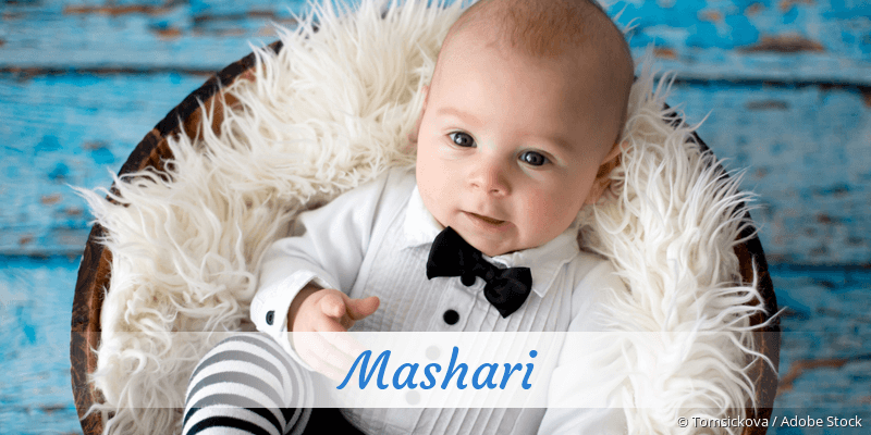 Baby mit Namen Mashari