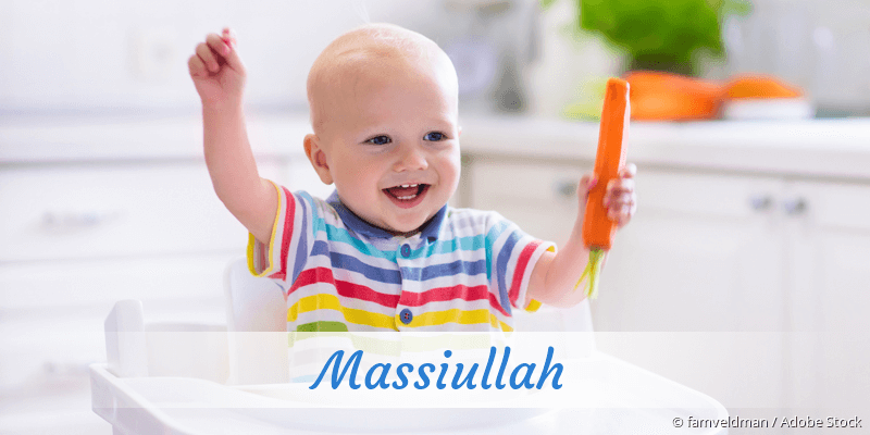 Baby mit Namen Massiullah