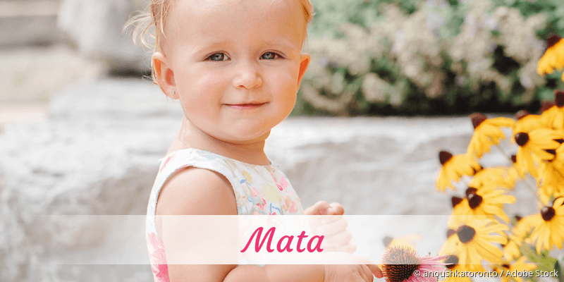 Baby mit Namen Mata