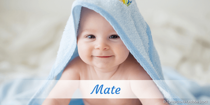 Baby mit Namen Mate