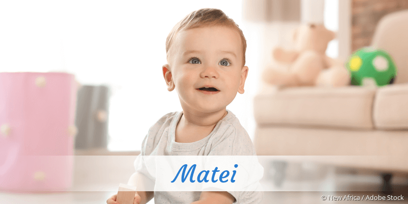 Baby mit Namen Matei