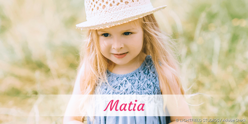 Baby mit Namen Matia