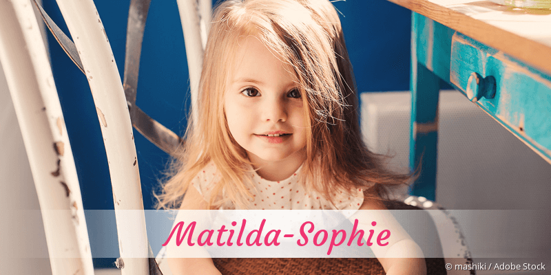 Baby mit Namen Matilda-Sophie