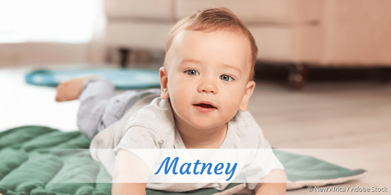 Baby mit Namen Matney