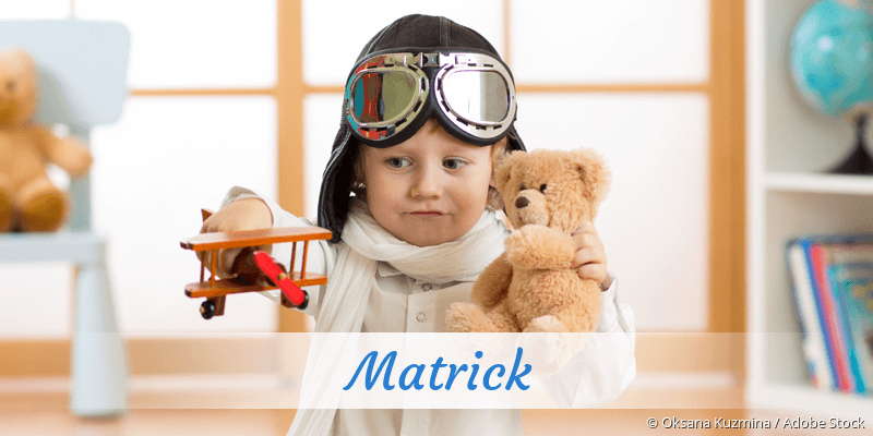 Baby mit Namen Matrick