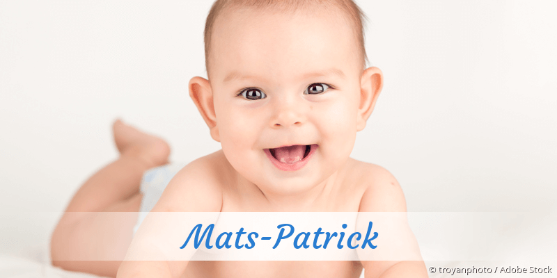 Baby mit Namen Mats-Patrick