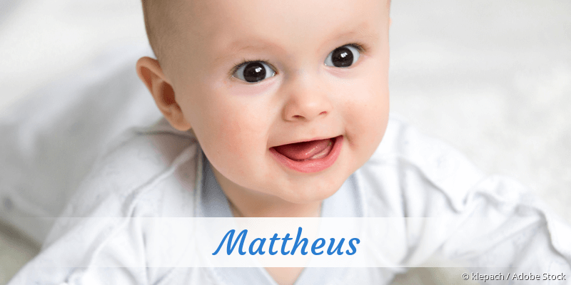 Baby mit Namen Mattheus