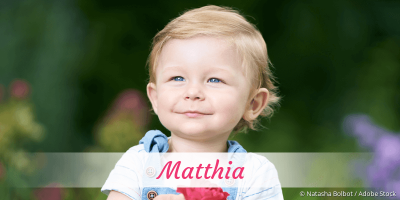 Baby mit Namen Matthia