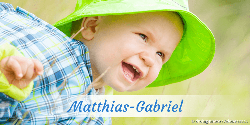 Baby mit Namen Matthias-Gabriel