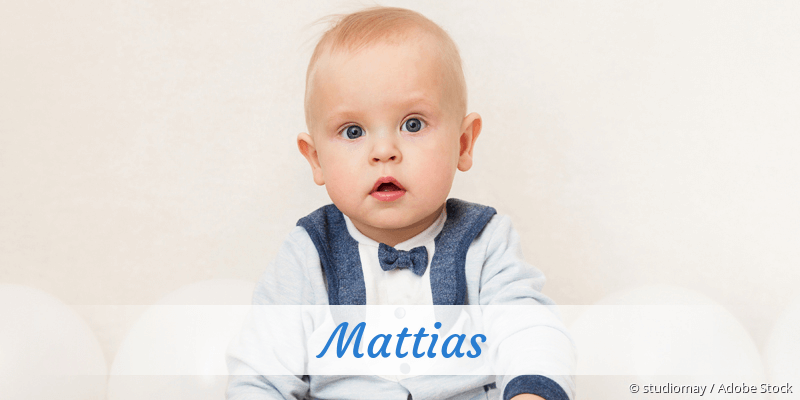 Baby mit Namen Mattias