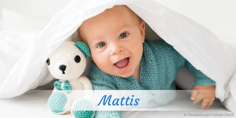 Baby mit Namen Mattis