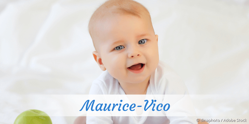 Baby mit Namen Maurice-Vico