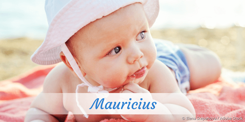 Baby mit Namen Mauricius