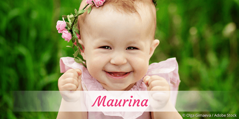 Baby mit Namen Maurina