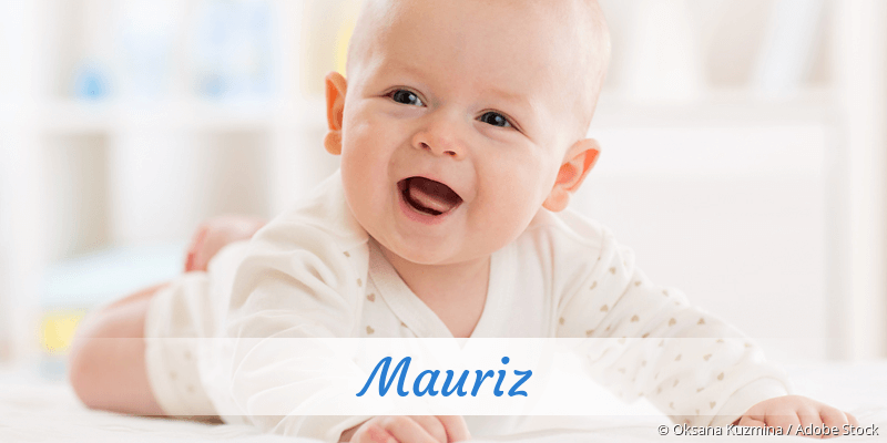 Baby mit Namen Mauriz