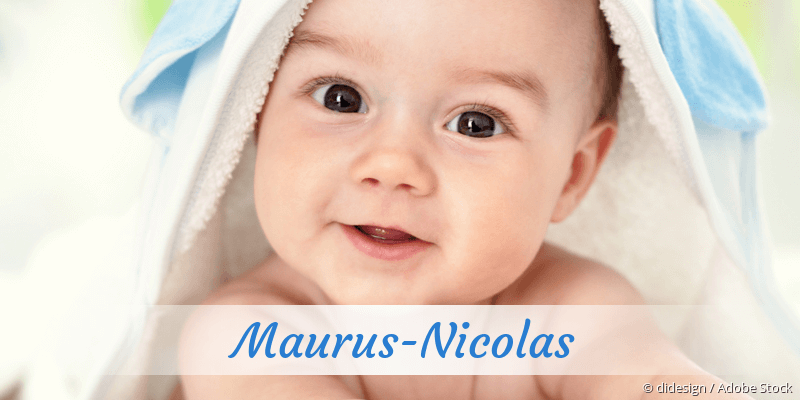 Baby mit Namen Maurus-Nicolas
