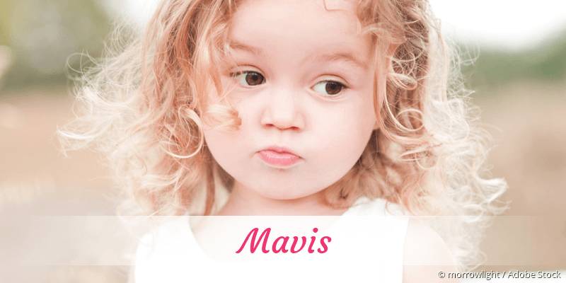 Baby mit Namen Mavis