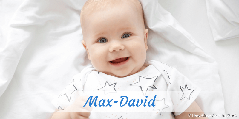 Baby mit Namen Max-David