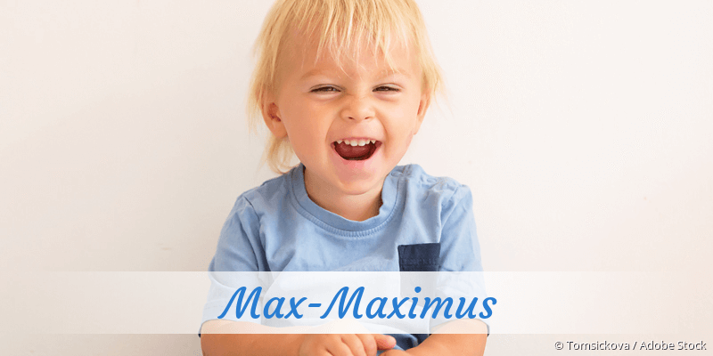 Baby mit Namen Max-Maximus