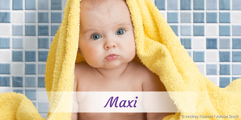 Baby mit Namen Maxi