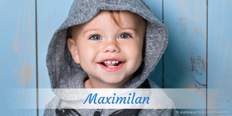 Baby mit Namen Maximilan