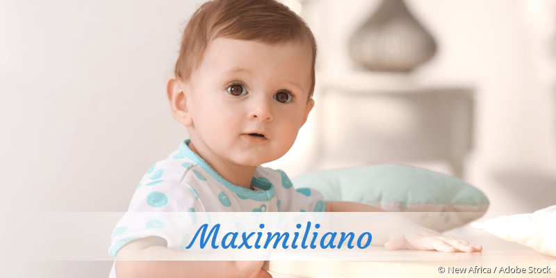 Baby mit Namen Maximiliano