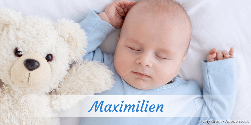 Baby mit Namen Maximilien