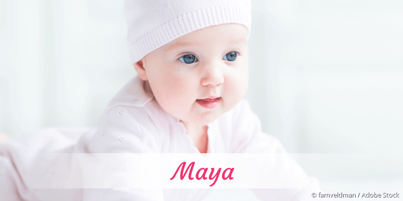 Baby mit Namen Maya