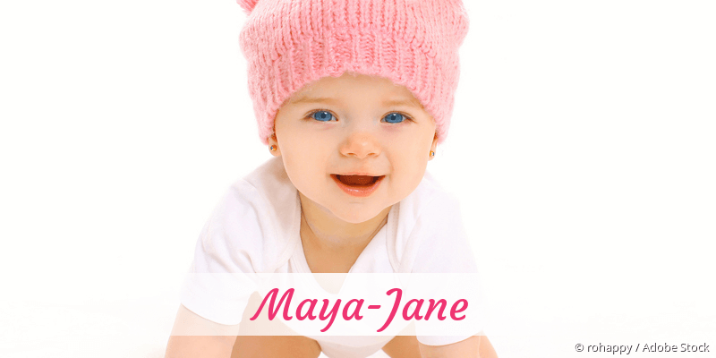 Baby mit Namen Maya-Jane