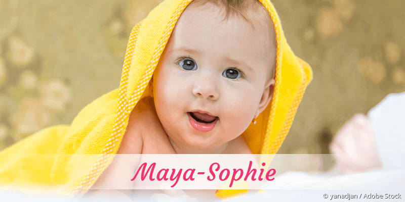 Baby mit Namen Maya-Sophie