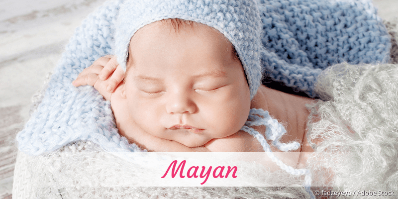 Baby mit Namen Mayan