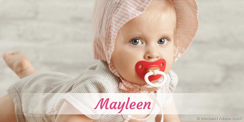 Baby mit Namen Mayleen