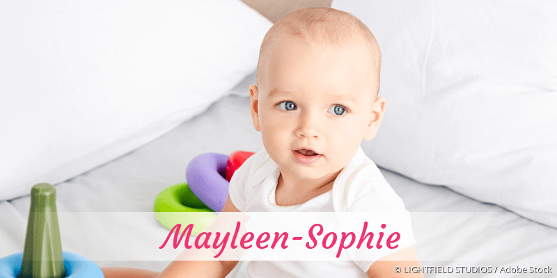 Baby mit Namen Mayleen-Sophie